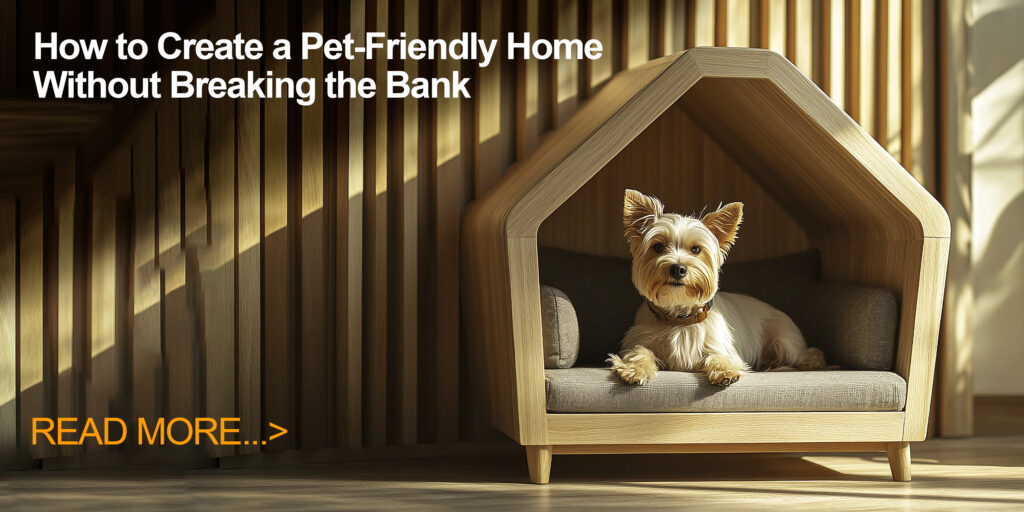 How to Create a Pet-Friendly Home Without Breaking the Bank