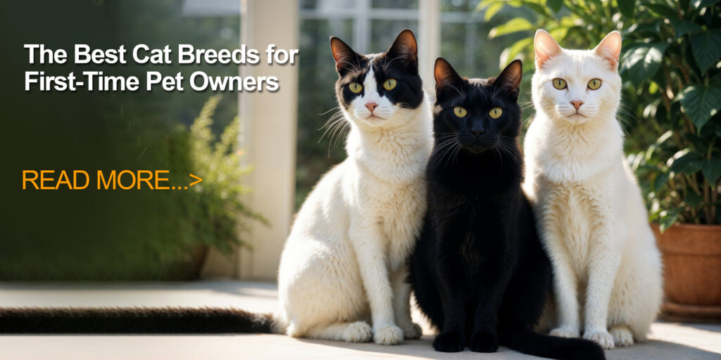 The Best Cat Breeds for First-Time Pet Owners